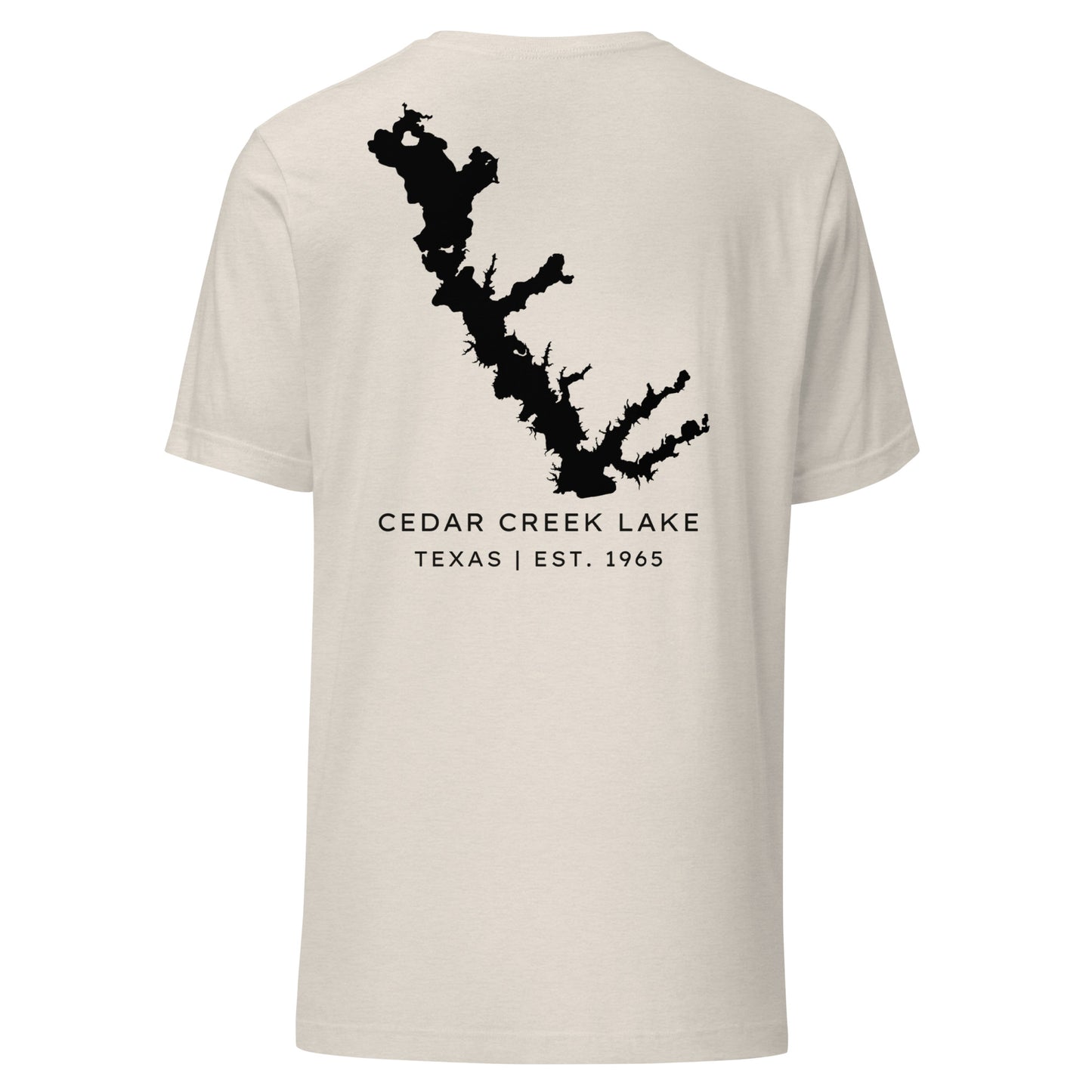 Cedar Creek Lake Tee - Texas Lakes Line